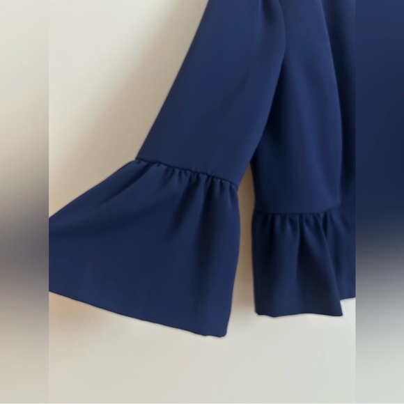 Michael Kors Ruffled Zip Up Blazer - Picture 3 of 6